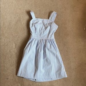 Seersucker Apron Dress